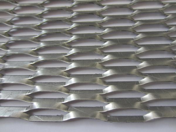 malla metálica ampliada de aluminio