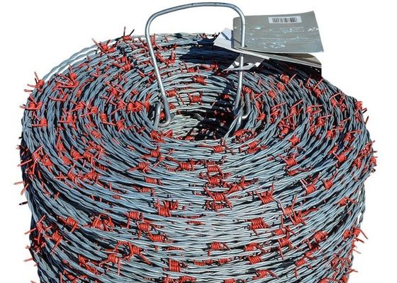 Cables de alambre de púas galvanizados sumergidos en caliente para cercas de seguridad de malla