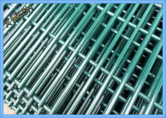 Paneles de malla galvanizada de seguridad Clearvu 358 / paneles de malla en forma de &amp;quot;V&amp;quot; horizontal