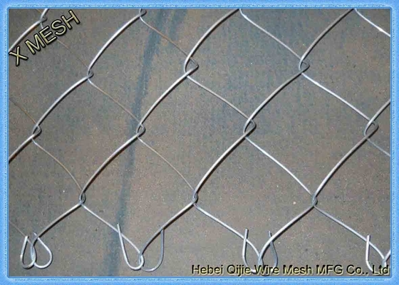 2 pulgadas de la malla de la abertura de la alambrada de tela de acero revestida de aluminio de la cerca