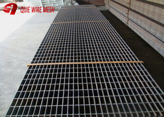Reja de acero ampliada plataforma de la calzada de la trampa del piso de la malla metálica del color de la astilla
