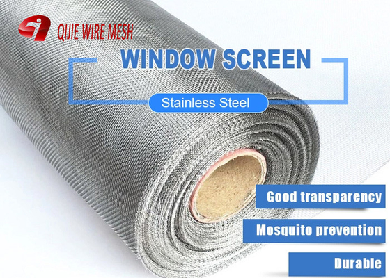11 malla * malla de la pantalla de la mosca de la seguridad del alambre de 0.8m m para la investigación de la ventana de aluminio