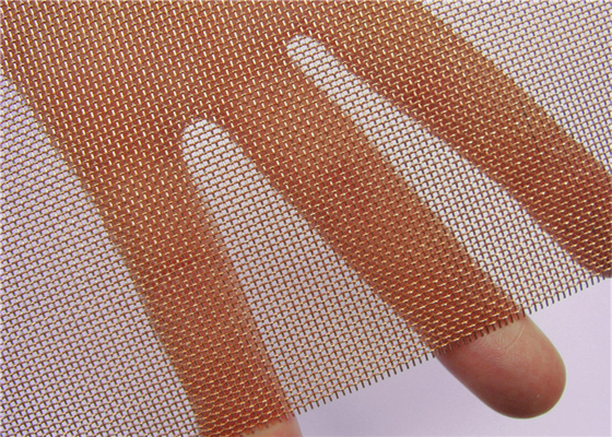 4x6 avanzan lentamente el alambre tejido de cobre Mesh Sheets de 0.5m m