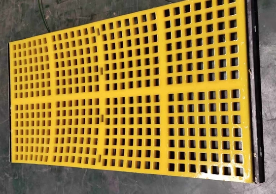 desgaste de apertura de 30m m alto - tamiz vibratorio Mesh Combines Steel Wire del poliuretano resistente