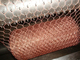 anchura del 1.2m 2 pulgadas de alambre de cobre tejido Mesh Hexagonal Commercial Agricultural Use