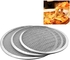 La cocina equipa la cacerola plana de Mesh Odm Aluminum Round Pizza 12 pulgadas