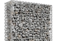 muro de contención de la cesta de la roca de la longitud de la anchura el 1m de los 0.5m Mesh Gabion soldado con autógena los 4x1x1m