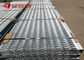 reja de acero galvanizada puntal redondo del apretón del agujero de 2m m para el estándar del EN de la plataforma de la escalera