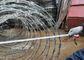 Bto22 tipo diámetro de púas de la bobina de la cinta 450m m de la maquinilla de afeitar acordeón