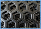 Malla metálica perforada hexagonal, hoja de metal perforada del aluminio ligero