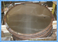 Malla de alambre de metal del disco del filtro, filtración de gas del paño de la malla del acero inoxidable T316