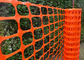 Jardín ligero portátil anaranjado del HDPE que cerca la protección plástica de la planta de la malla