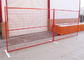 El polvo estándar de Canadá cubrió 6X10 Mesh Fencing temporal