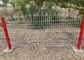 Cerca de alambre soldada con autógena galvanizada jardín del ARCO Panels 2400w X 1200h