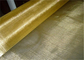 Filtro de combustible del cobre #20 0.04m m Mesh Sheets de cobre amarillo