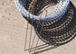 La fijación de tierra fija el alambre de la maquinilla de afeitar de la concertina de 8m m de púas