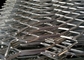 metal ampliado grueso Mesh Sheet de Diamond Opening Mild Steel 1.6m m de la anchura del 1.2m