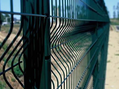 alambre soldado con autógena curvado 3D Fence-C0001