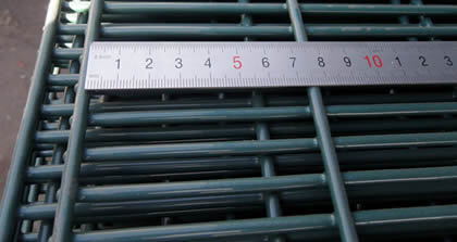 el panel de 358 cercas con longitud del tamaño de malla 76,2 milímetros
