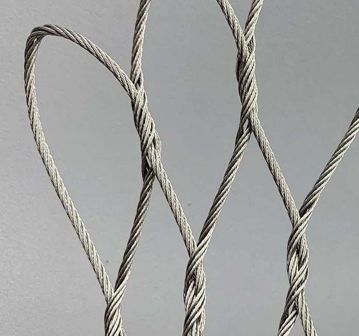 Protección de la jaula de los animales del zoológico Rejilla de acero inoxidable malla de pantalla de expansión de la red de cable de cable de cable 1