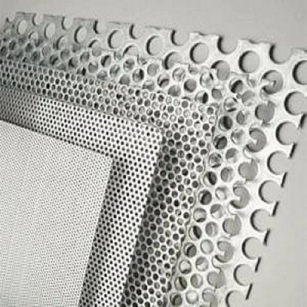 Rejas de hojas galvanizadas perforadas para pantallas decorativas y filtros 1