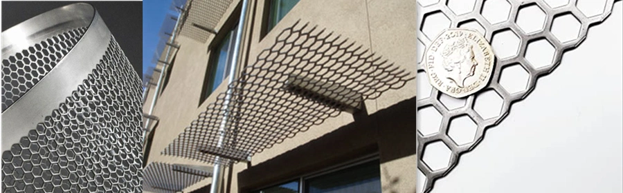 2 mm 3 mm Tamaño del agujero de acero inoxidable Hoja de metal perforada de malla Hoja decorativa para ventilación 7