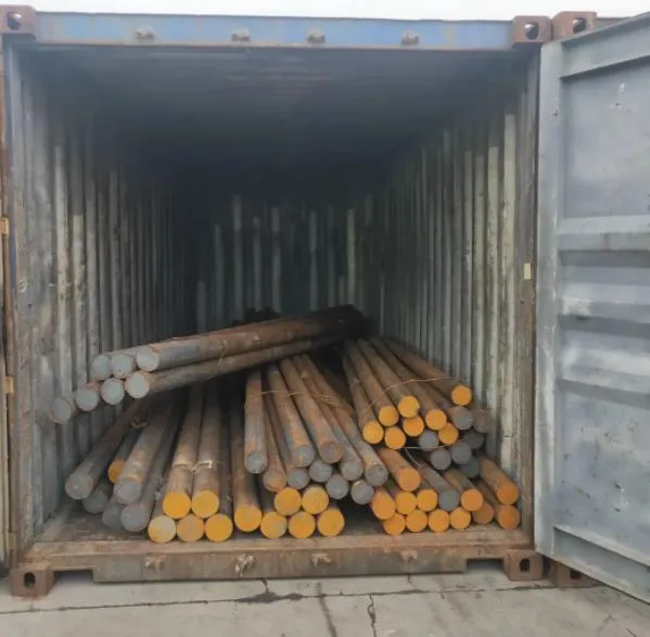 Q345B Materiales de construcción de acero HDG Barras redondas con diámetro de 25 mm 6