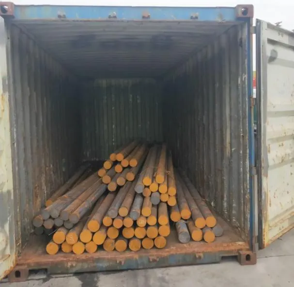 Q345B Materiales de construcción de acero HDG Barras redondas con diámetro de 25 mm 7