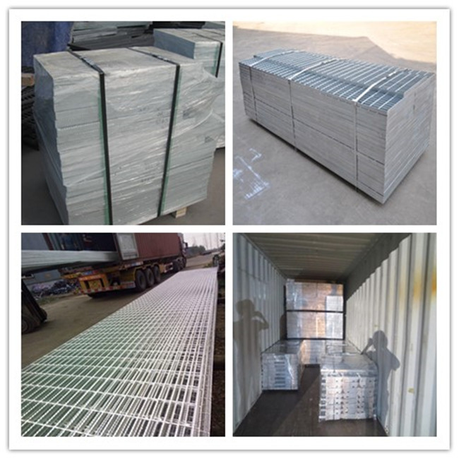 La rejilla de acero galvanizada resistente del acero de barra del transporte del metal de la reja de la calzada serró la malla de acero 6