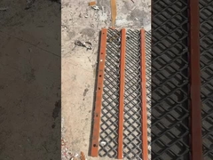 Redes de pantalla de goma de autolimpieza vibratoria para la detección de esquisto