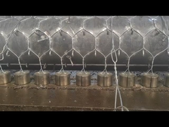 El PVC cubierto cubre con cinc la capa de aluminio galvanizó a Mesh Gabion Barrier Basket soldado con autógena para los militares