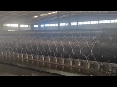 El PVC cubierto cubre con cinc la capa de aluminio galvanizó a Mesh Gabion Barrier Basket soldado con autógena para los militares