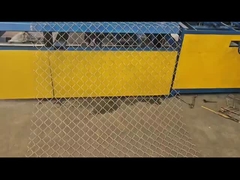 Galvanizado agujero ciclón 60x60 50 pies Pvc recubierto cercas de enlace de cadena 1.8m de altura