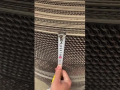 metal perforado Mesh Punched Metal Strip For del grueso de 1.2m m que hace jaulas