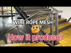 Flexible X Tend 1.2 mm de acero de la malla de cuerda para balaustrada