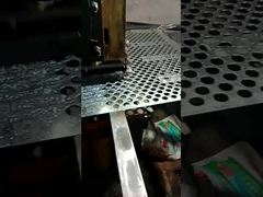 Paneles de chapa perforada galvanizada con agujeros redondos para construcción y decoración