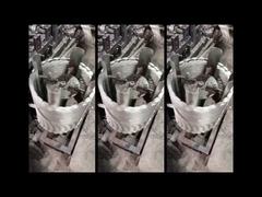 Alambre de púas de concertina recubierto de PVC galvanizado, acero inoxidable CBT-60 CBT-65