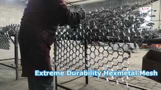 Malla Hexmetal para una durabilidad extrema