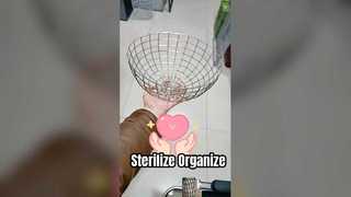 Cesta para esterilizar y organizar herramientas médicas