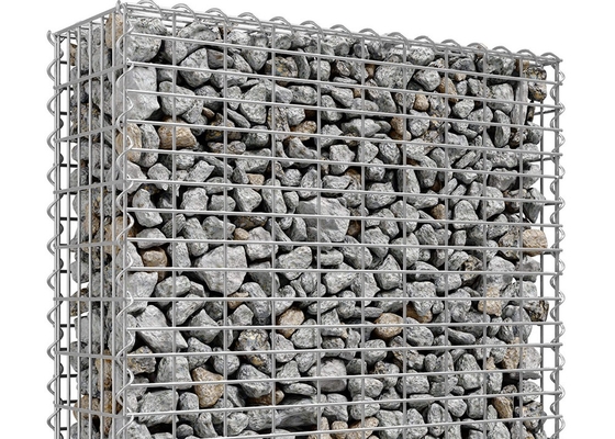 Modificado para requisitos particulares forme a Gabion soldado con autógena galvanizado sumergido caliente Mesh For Gabion Screen