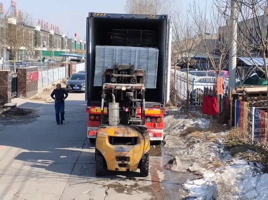 Malla de alambre soldada con autógena galvanizada acero de refuerzo concreto de la cerca 2 - 6m m