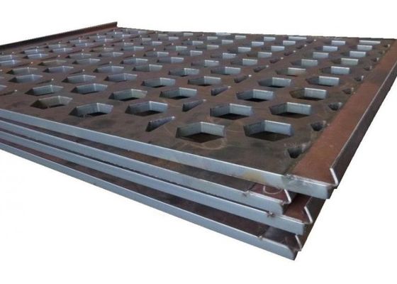 Dureza NM Estudio de placas de perforación metálicas de acero