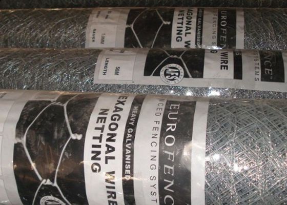 El Pvc galvanizó la malla de alambre hexagonal del pollo del diámetro de 0.6m m apertura de 3/4 pulgada