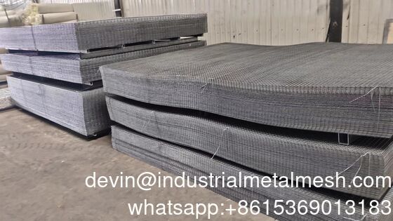 Precio de fábrica 50X50 mm 75 X 75 mm 100 X 100 mm Paneles de malla de alambre soldado galvanizado para ganado