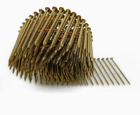 Tamaño Jumbo Pallet bobina clavos de marco clavos