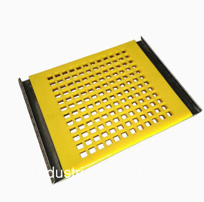 Polyurethane Screen Mesh Hook Tightening Type resistente al desgaste resistente a la corrosión resistente a la corrosión alta elasticidad larga vida útil para la detección de mineral minero