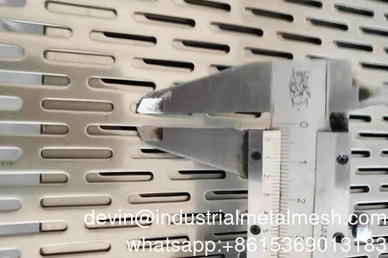 Lámina de aluminio perforada barata hecha en China, malla metálica perforada para rejilla de altavoz