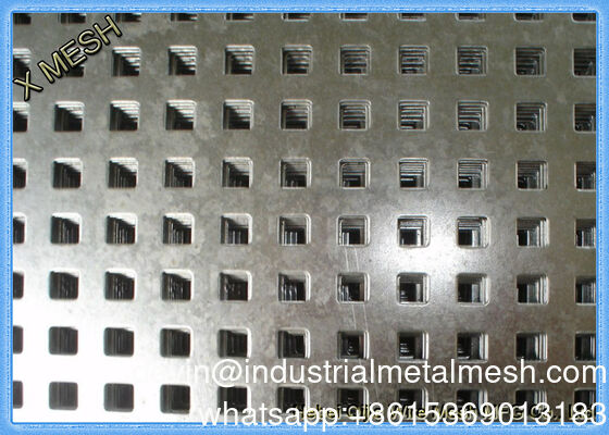 Peso ligero Decorativo Perforado techos de metal de aluminio
