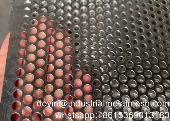 Placa de malla metálica perforada de acero inoxidable galvanizado de aluminio, venta caliente en Irán