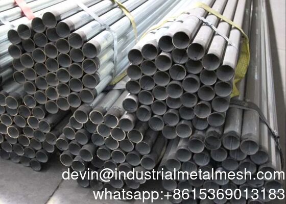 Tubos de alta durabilidad con recubrimiento de zinc, tubos redondos y cuadrados de acero galvanizado